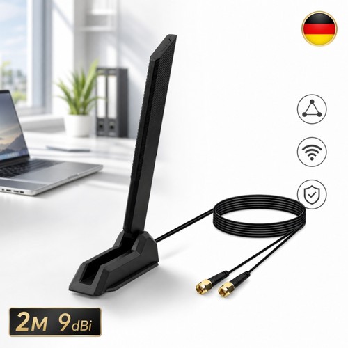 Antenna 9dbi rp sma - wi-fi,