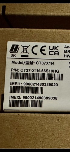 Honeywell ct37 x1n 56s10hg - honeywell, ct37-x1n-56s10hg